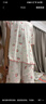浪莎女童莫代尔睡衣夏季冰丝薄款儿童家居服新款女孩短袖短裤套装 实拍图