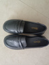 品牌断码真皮软底单鞋女防滑休闲小皮鞋一脚蹬懒人乐福鞋女百搭舒 黑色 40 实拍图