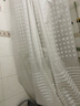 美居客干湿分离浴帘 简爱加厚加宽PEVA防水防霉免打孔浴室隔断帘2*2M 实拍图