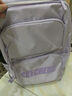 斯凯奇（Skechers）男女同款196家族双肩包电脑包学生经典百搭简约高中书包旅行背包 石楠紫/00FW 20-30升 实拍图