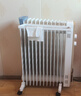 美的（Midea）【金缕衣】取暖器家用/电暖器/电暖气/加湿烘衣/13片全屋大面积取暖器/电热油汀取暖器NY2213-18GW 实拍图