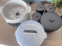 苏泊尔电炖锅隔水电炖盅煲汤炖汤锅白陶/紫陶内胆燕窝炖盅婴儿辅食BB炖智能煮粥锅酵酿菜 【一锅四紫陶胆】 2.5L 实拍图