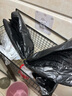 伊思家卫生间置物架免打孔壁挂台壁挂洗漱浴室厕所用品收纳架洗手台 黑色中号【加粗】 1层 实拍图