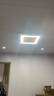 九宫格（JIUGOGE） 天花排气扇大功率强力排风扇工程换气扇600X600石膏吸顶式抽风机 180w强劲款+48w照明调速遥控 硅胶板/石膏板/pvc/吊顶 实拍图