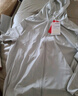 京东京造UPF400+防晒衣男女同款薄外套防紫外线户外皮肤衣防晒服浅灰色XL 实拍图