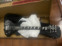 名森（Minsine）夜空黑/火焰个性异形电吉他成人专业级双摇电子吉它初学者 实拍图