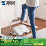 山业防二郎腿搁脚凳 脚踏垫脚凳 办公室垫脚凳 脚踏板抬脚凳 午休腿托 3WAY 灰色-100-FR023GY 实拍图