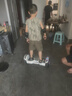 领奥智能儿童电动平衡车3-6-12岁体感10岁到15岁以上两轮自动平行车双轮成年人新款扭扭车 10吋炫光白【蓝牙+减震越野轮】 实拍图