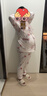 十月结晶月子服夏季薄款透气孕妇睡衣产后哺乳期产妇家居服套装 茉莉兔L码 实拍图