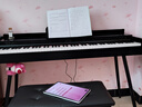 贝琪（Betsy）电钢琴重锤88键成人家用初学者专业考级家用书桌立式翻盖电子钢琴 B367重锤键-木纹黑 高配(琴+学琴礼包+双人琴凳） 实拍图