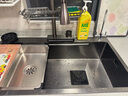 万和【店长推荐】双槽改大单槽厨房水槽304不锈钢洗碗池家用小米粒 5MM小米粒+【四挡瀑布抽拉】三孔 5MM加厚面板88X48【大宽度尺寸】 实拍图