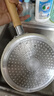 麦饭石平底锅不粘锅家用煎锅煎饼烙饼煎蛋煤气灶电磁炉通用炒菜 【Ⅰ级不粘】白色16cm复底-无盖 实拍图