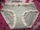 【线下实体同款】CariaKnar 新疆棉内裤女纯棉内裤抑菌裆少女透气 微蓝 1条 L 100-120斤 实拍图