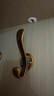 免打孔强力粘胶挂衣钩进门玄关鞋柜衣柜衣服挂钩金属衣帽钩 099古铜-5只装【送螺丝和胶】 实拍图