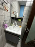 顾家家居浴室柜现代简约陶瓷一体盆卫生间洗脸洗手池盆柜组合洗漱台6201 实拍图