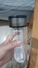 【⭐京东物流配送】高硼硅双层玻璃杯大容量泡茶杯水杯子茶水分离 【双层加厚】茶杯 350ml 1只 实拍图