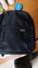 鹏境简约书包男背包初中女双肩包高颜值大容量高中大学生运动电脑包 简约书包-经典黑【单包】 实拍图