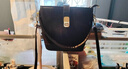袋鼠撞色质感水桶包包女包2025七夕高级感洋气百搭手提斜挎水桶包 黑色 实拍图