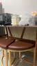 喻品餐桌椅组合家用小户型桌子饭桌仿木公寓出租房餐厅CJ166胡桃色120 实拍图