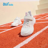 361°童鞋 儿童跑鞋25春秋男女童3-14岁缓震校园小白鞋 白32 实拍图