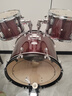 斗牛士（Bullfighter）架子鼓成人初学者儿童专业考级爵士鼓打击乐器 酒红色5鼓4镲（升级油皮鼓面） 实拍图