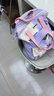 可爱补习袋小学生儿童男孩手拎包撞色大容量书包课外中学生补课包 ZW-0680紫色单包送兔子 实拍图