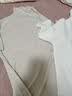 简云莫代尔棉半高领打底衫女内搭薄款半袖修身可外穿五分短袖打底上衣 实拍图