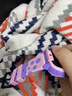 守护宝儿童电话手表3-6-12岁学生男女可插卡式GPS精准定位4G全网通防水无游戏防沉迷学生智能手表  粉紫色 【长续航+零钱支付+防水+视频通话/定位/微聊】 实拍图