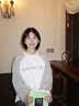 LDBE韩系字母印花条纹长袖T恤女2026新款宽松秋季穿搭慵懒风上衣打底 白色 L 【100-120斤】 实拍图