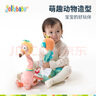 JOLLYBABY复读鸭音乐玩偶0-1岁宝宝学说话玩具扭脖子恐龙小黄鸭安抚公仔 扭脖子会跳舞能说话玩具【小鸭子 实拍图