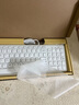 B.O.W 航世 HW156无线\有线键盘鼠标套装 超薄静音巧克力键盘USB接口笔记本台式电脑办公通用键盘鼠标 有线键盘-白色 实拍图