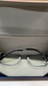 依视路（ESSILOR） 钻晶系列高清耐磨防蓝光近视薄镜片配度数眼镜架男女镜框 【新品】金属-眉框-2070SV-银色 镜框+依视路A4防蓝光1.60现片 实拍图