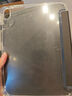 【追剧必备】2025新款ipadair7保护壳透明11代保护套5Pro带笔槽3Y苹果平板防弯摔全包轻薄亚克力 【深空黑】Y型三角结构/稳固支撑/带笔槽 iPad 第11代 2025款（11英寸） 实拍图