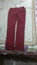 魔之韵弹力紧身小脚打底裤子外穿女士休闲大码胖mm显瘦薄款/加绒裤8181 酒红色【长裤黄金绒冬款】 加绒 S (80-95斤左右) 实拍图