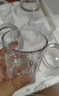青苹果洋酒杯6只 锤纹烈酒杯威士忌酒杯 玻璃杯水杯饮料杯220ml 实拍图