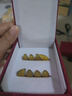 相思鸟古筝指甲 牛角成人儿童指甲手工打磨乐器配件 凹槽薄款8片装 中号 实拍图
