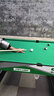 大雄（DAXIONG）儿童木制黑8桌球台 小型美式英式台球桌 儿童桌球玩具可折叠 超大号绿色折叠款1.25m 实拍图