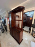 和官美式复古实木玄关柜入户正对门客厅沙发隔断柜桃花心木小户型屏风 【复古胡桃色】间厅柜 实拍图