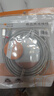 秋叶原（CHOSEAL）3.5mm转双莲花音频线 双层屏蔽银色铝壳 一分二红白2RCA公对公 手机电脑音响转接线 3米 QS3580T3 实拍图