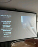 快朵小屋100英寸16:9支架挂壁抗光两用幕布灰玻纤高清可移动免打孔投影仪幕布家用办公极米坚果当贝小米 实拍图