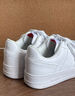 KAPPA卡帕女鞋厚底板鞋女2025秋冬新款软底休闲鞋子女百搭运动小白鞋女 鹭羽白 36 (225mm) 实拍图