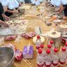 展艺彩色冰皮预拌粉柑桔味200g免蒸煮水晶冰皮班戟大福月饼预拌粉烘焙 实拍图