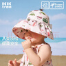 Kocotreekk树宝宝遮阳帽防紫外线婴儿男童女童空顶大帽檐儿童太阳帽 实拍图