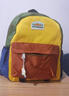 栢启歆书包小书包幼儿园双肩包儿童书包时尚百搭拼色幼儿男女童出游背包 拼色儿童书包【中号】 实拍图