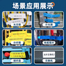 精臣B1/B21/B203/B3S/B31线缆标签机贴纸移动联通电信通信机房旗帜刀型F型尾纤网线logo热敏不干胶打印 （213）【双排】黄色02F/2-200张 实拍图