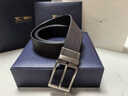 七匹狼皮带男士真牛皮裤腰带针扣简约百搭生日新年礼物送男友老公送爸爸 实拍图