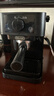 德龙（Delonghi）【政府补贴】咖啡机 半自动咖啡机 小型家用15Bar泵压意式浓缩美式 独立温控手动打奶泡 EC235.BK 实拍图