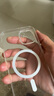 倍思 适用苹果13手机壳磁吸 iPhone13保护套magsafe磁吸充电壳超薄气囊防摔手机壳男女款 透明 实拍图