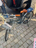 兰令自行车成年人通勤铝合金女士亲子带小孩城市上班代步变速单车 花语-青灰蓝【一字直把+镂空座垫】 26英寸 禧玛诺7速 实拍图