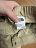 The North Face北面长裤男户外吸湿透气休闲裤81SL 卡其色/LK5 S 实拍图